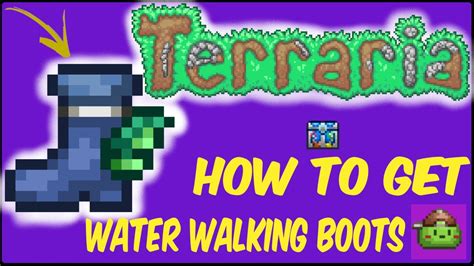 water walking boots terraria seed